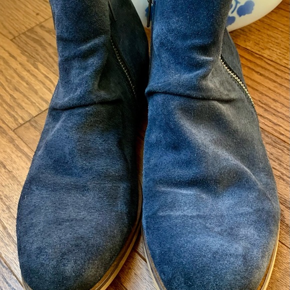 B2 blue suede boots size EU43 - Picture 11 of 16